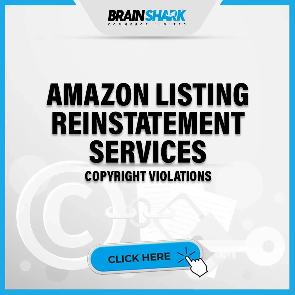 Amazon Listing Reinstatement Services - Copyright Violations