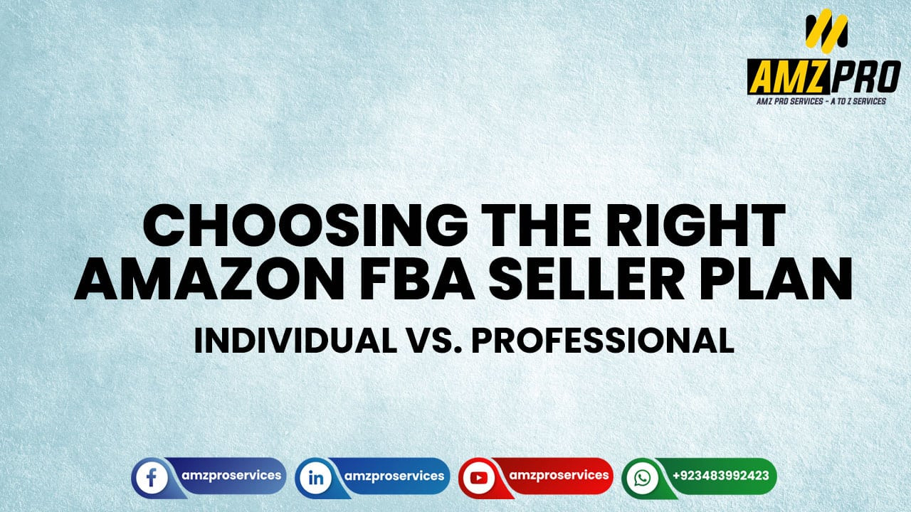 Amazon FBA: Individual vs Professional Seller Plans