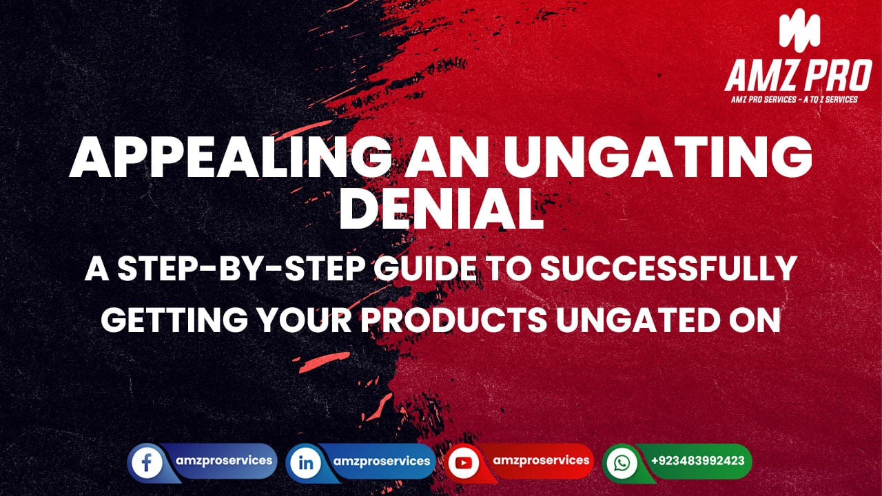How to appeal an ungating denial and successfully get your products ungated