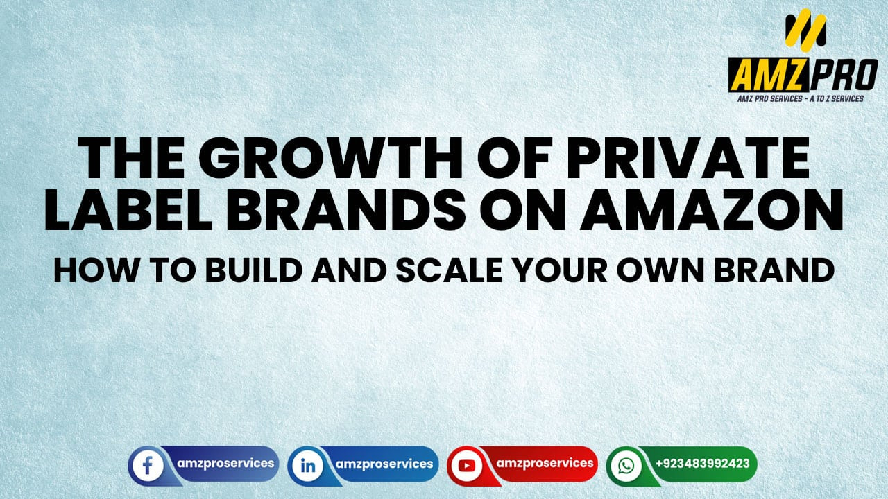 The Growth of Private Label Brands on Amazon: How to Build and Scale Your Own Brand