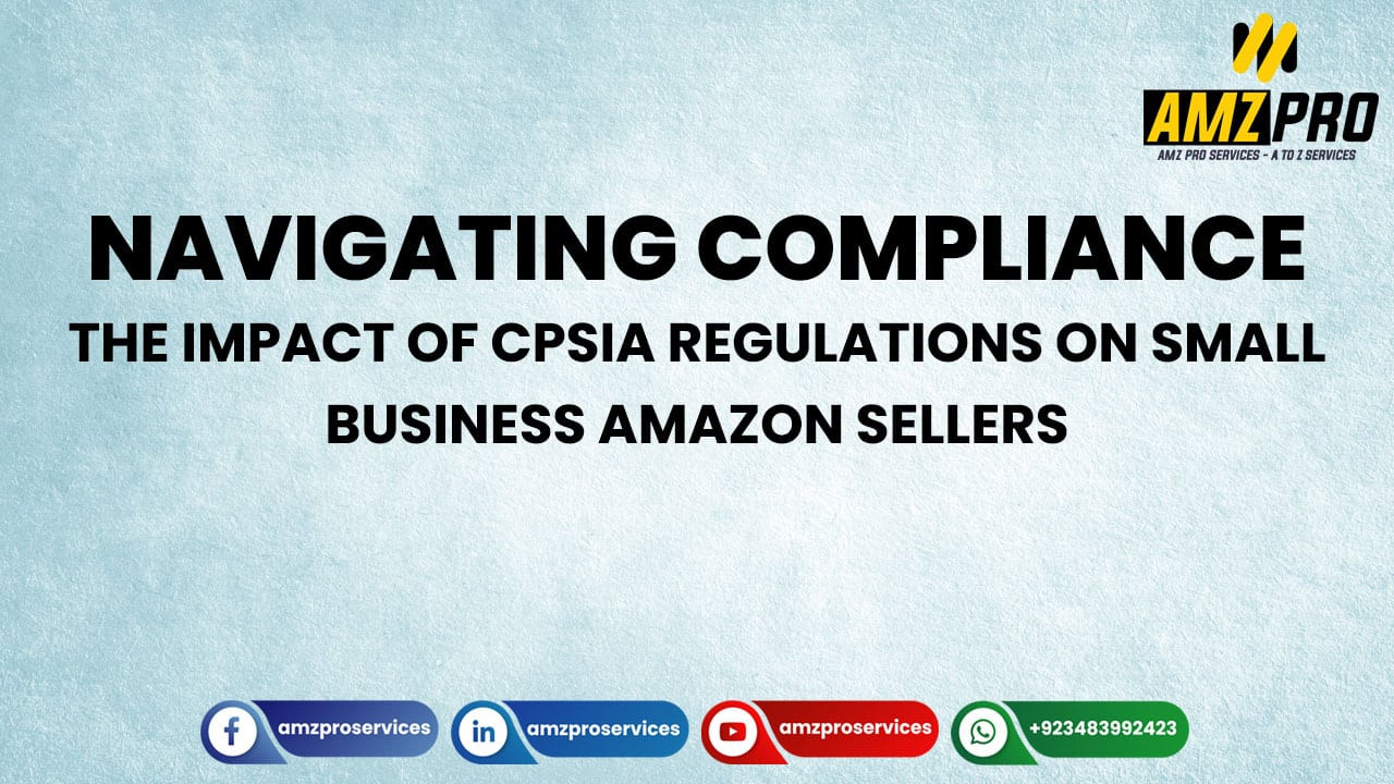 The impact of CPSIA regulations on small business Amazon sellers